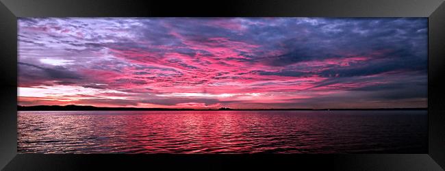 Pink beauty a coastal sunrise seascape. Australia. Framed Print by Geoff Childs