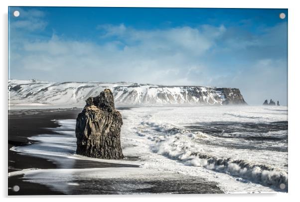 ICELANDS VIC  Acrylic by Steve Lansdell