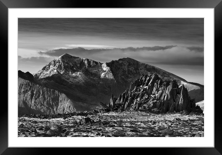 Castell y Gwynt Framed Mounted Print by Rory Trappe