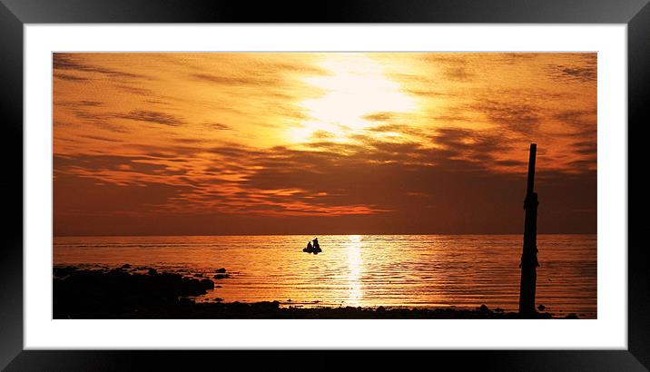 Searching Framed Mounted Print by Sean Wareing