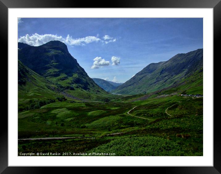 Glencoe , Scotland Framed Mounted Print by Photogold Prints