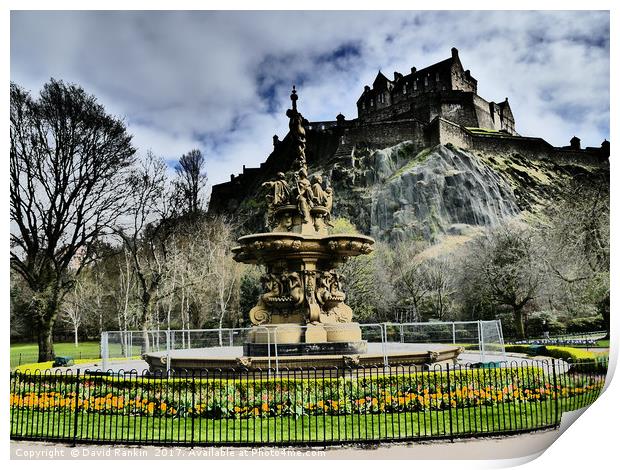 Edinburgh Castle, Scotland Print by Photogold Prints