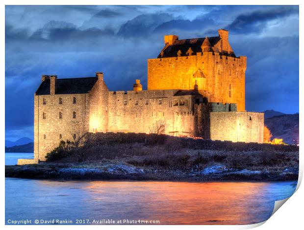 Eilean Donan Castle , the Highlands , Scotland Print by Photogold Prints