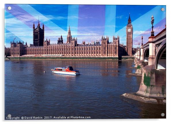 Houses of Parliament, Westminster, London Acrylic by Photogold Prints