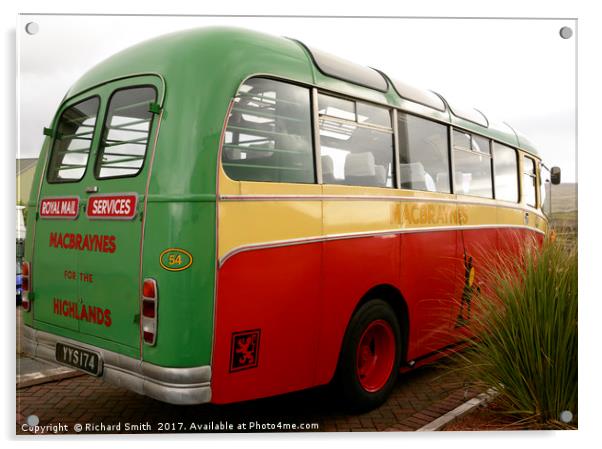 Bedford Bus #2                            Acrylic by Richard Smith