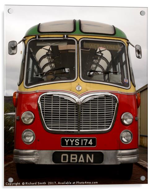 Bedford Bus #3                                     Acrylic by Richard Smith