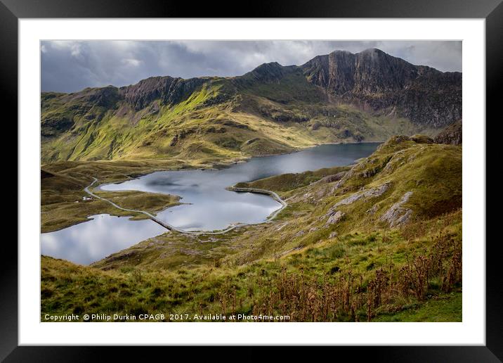 Snowdonia National Park Framed Mounted Print by Phil Durkin DPAGB BPE4