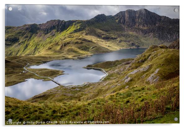 Snowdonia National Park Acrylic by Phil Durkin DPAGB BPE4