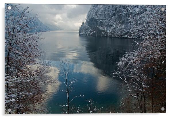 Lake Königsee - Germany Acrylic by Pete Hemington