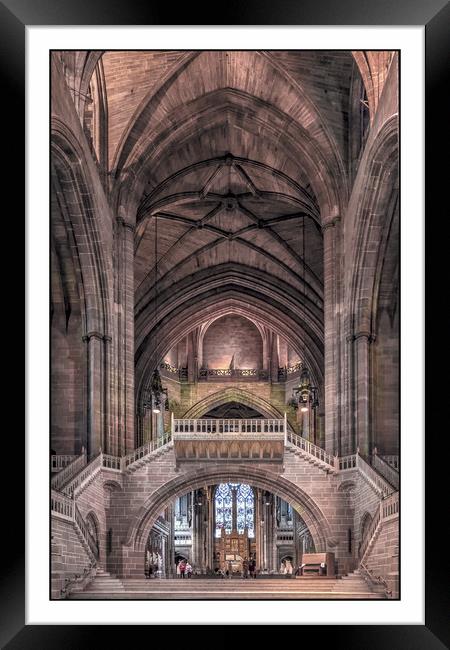 Anglican Cathedral Liverpool Framed Print by Kevin Clelland