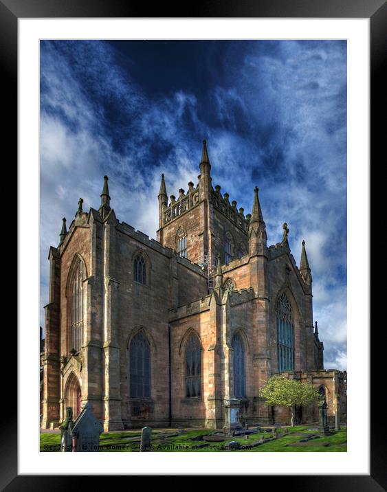 The Abbey Church of Dunfermline Framed Mounted Print by Tom Gomez