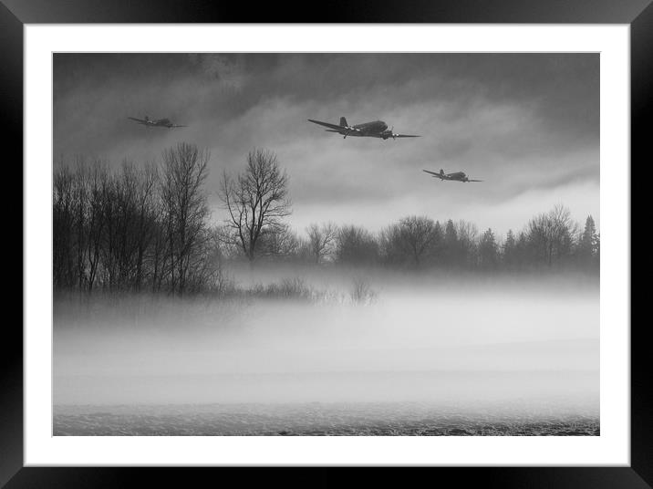 Safely home in B&W  Framed Mounted Print by Stephen Ward