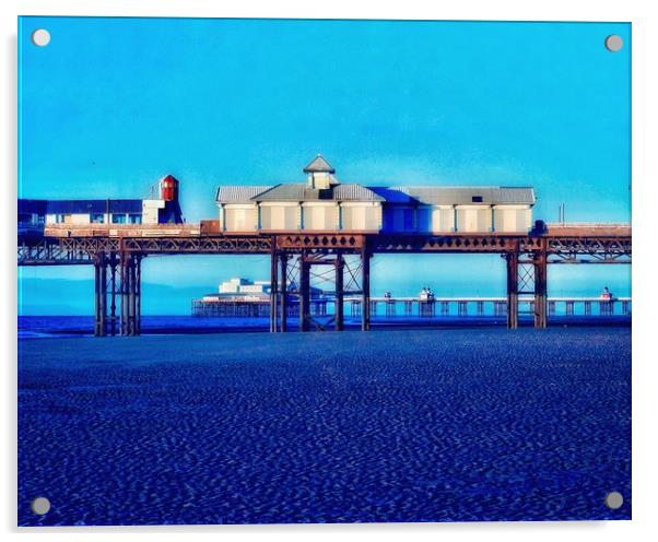 Blackpool Acrylic by Victor Burnside