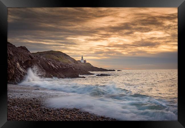 Early morning at Mumbles. Framed Print by Bryn Morgan