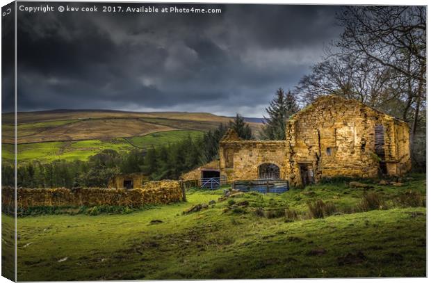 Lost in Nidderdale Canvas Print by kevin cook