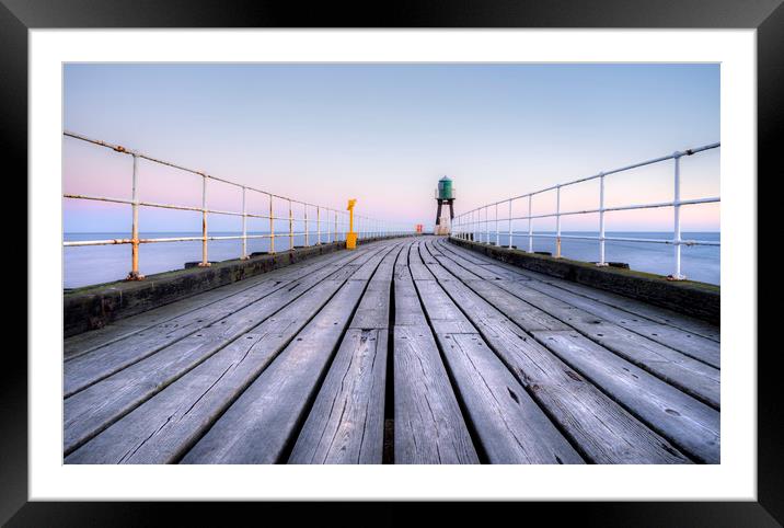 On the boardwalk Framed Mounted Print by David Oxtaby  ARPS