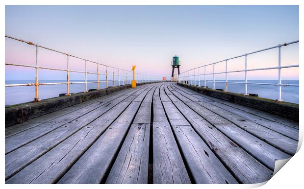 On the boardwalk Print by David Oxtaby  ARPS