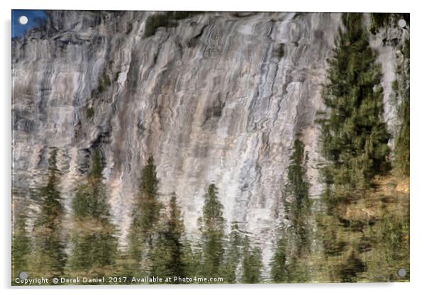 Reversing Reality Yosemites Surreal Reflection Acrylic by Derek Daniel
