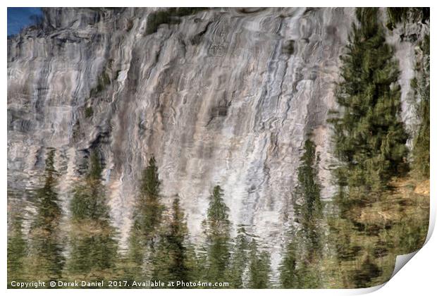 Reversing Reality Yosemites Surreal Reflection Print by Derek Daniel