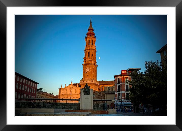 Catedral del Salvador Framed Mounted Print by Darren Willmin
