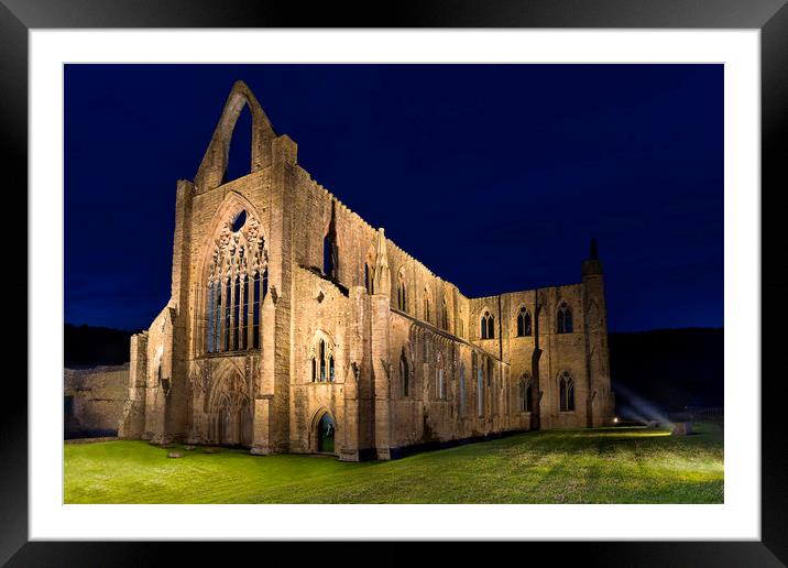 Tintern abbey Framed Mounted Print by Dean Merry