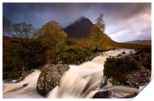 Buachaille Etive Mor Print by Ashley Chaplin