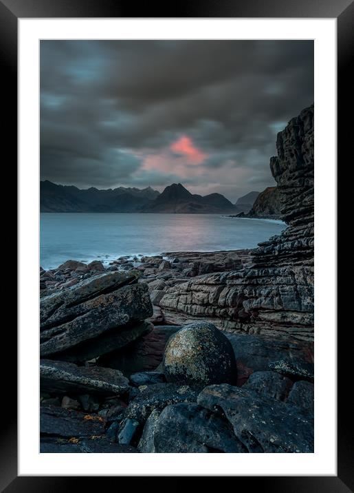 Elgol and the Cuillins Framed Mounted Print by Paul Andrews