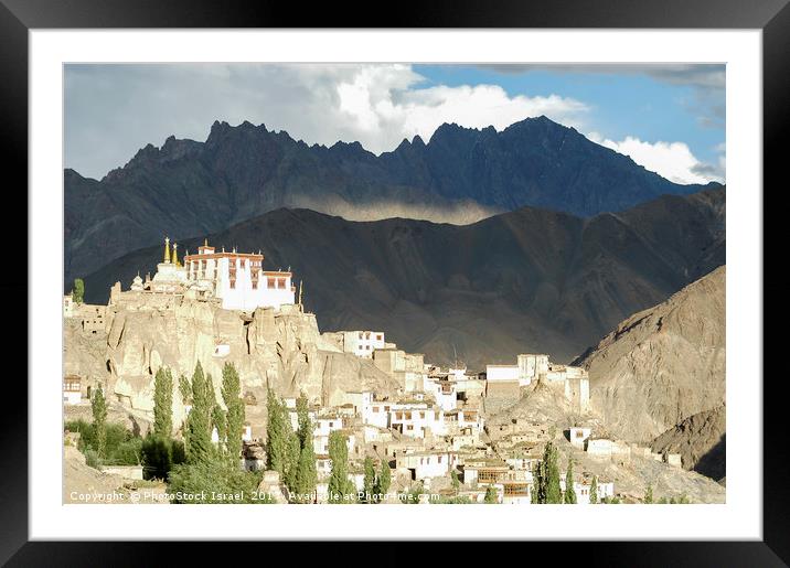 Lamayaru monastery Ladakh, India Framed Mounted Print by PhotoStock Israel