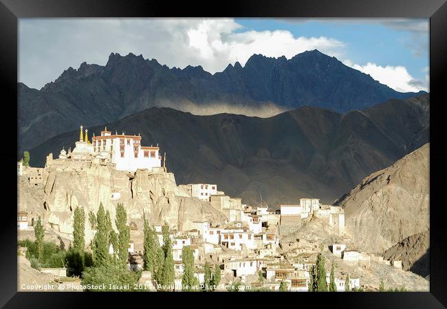 Lamayaru monastery Ladakh, India Framed Print by PhotoStock Israel
