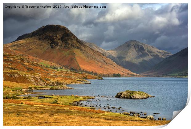 Wast Water  Print by Tracey Whitefoot