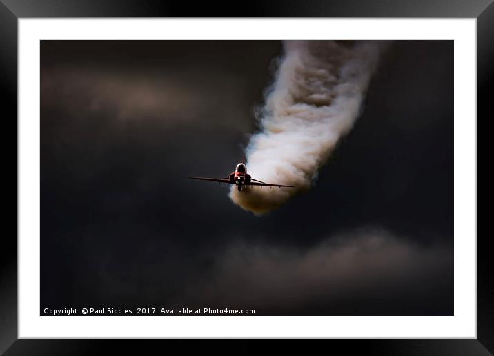 Smoke On! Framed Mounted Print by Paul Biddles