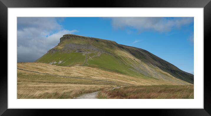 Pen y Ghent Framed Mounted Print by ANDREW HUDSON