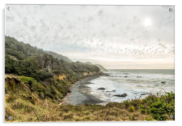 The View from Strawberry Hill, No. 1 Acrylic by Belinda Greb