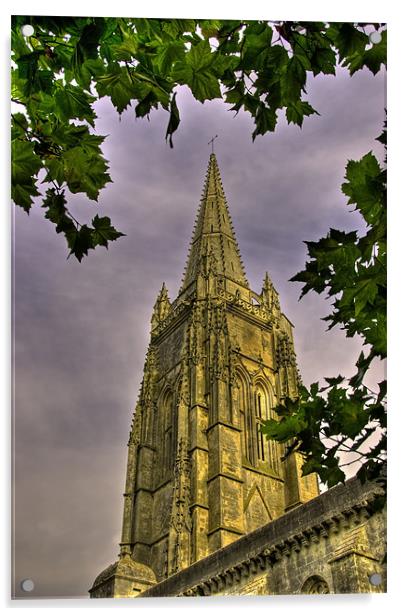 Steeple Acrylic by James Lavott