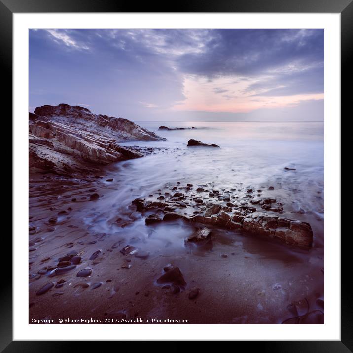 A Cornish Moment Framed Mounted Print by Shane Hopkins
