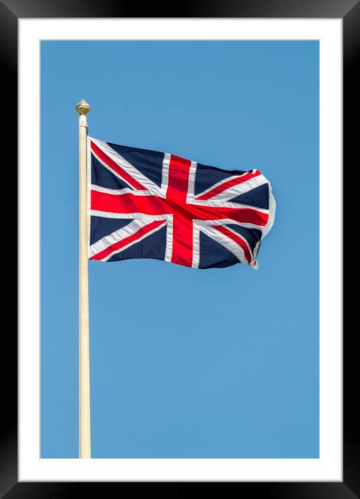 Union Jack             Framed Mounted Print by chris smith