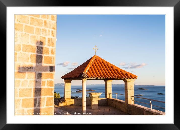 Pagoda of the Franciscan Monastery Framed Mounted Print by Jason Wells