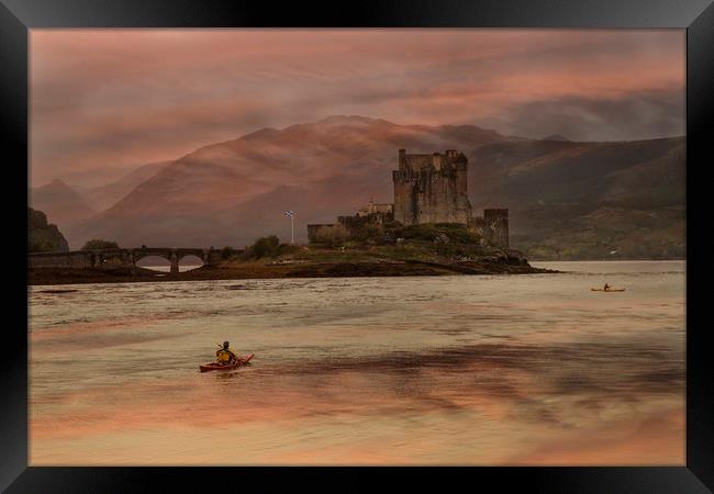 Eilean Donan Castle Framed Print by Chantal Cooper
