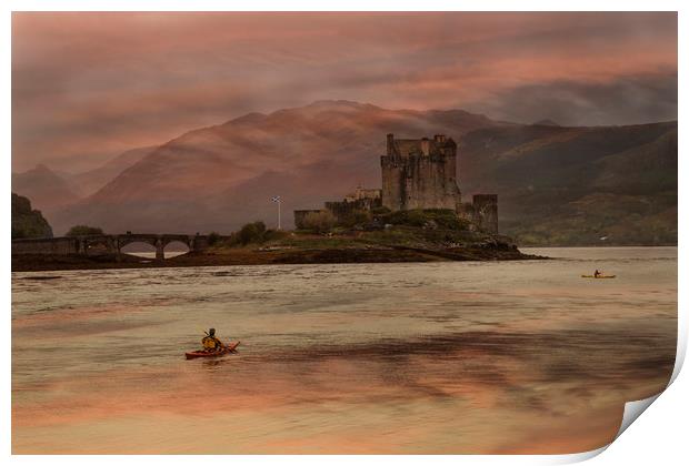Eilean Donan Castle Print by Chantal Cooper