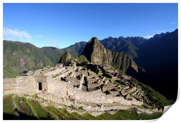 Machu Picchu Citadel, Peru, South America  Print by Aidan Moran