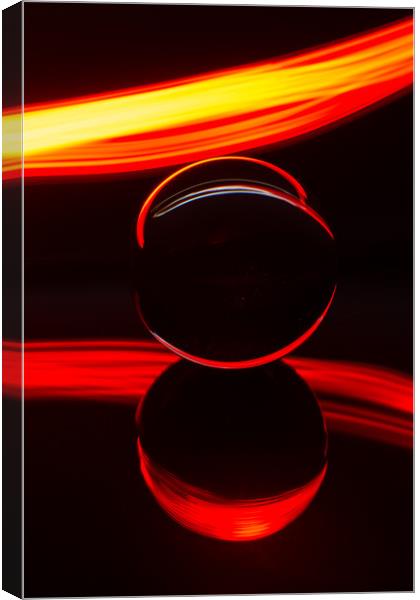 The Light Painter 1 Canvas Print by Steve Purnell