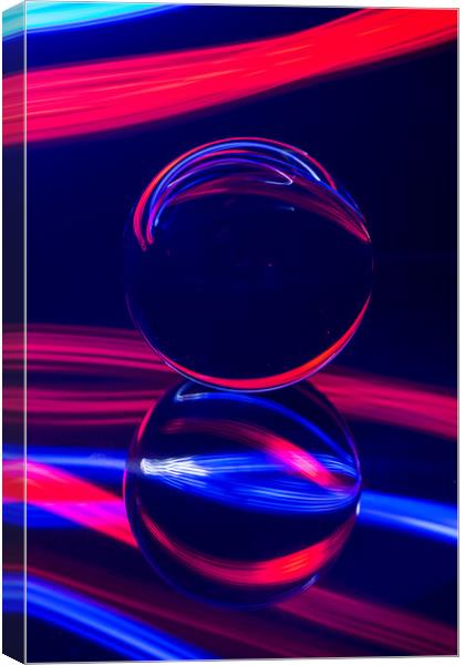 The Light Painter 2 Canvas Print by Steve Purnell