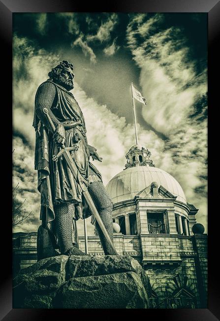 William Wallace Framed Print by Vicky Mitchell