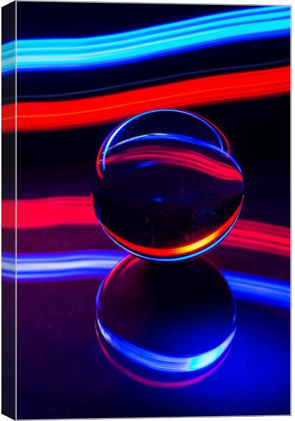 The Light Painter 5 Canvas Print by Steve Purnell