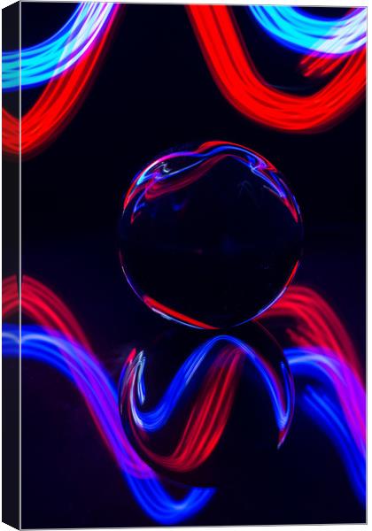The Light Painter 6 Canvas Print by Steve Purnell