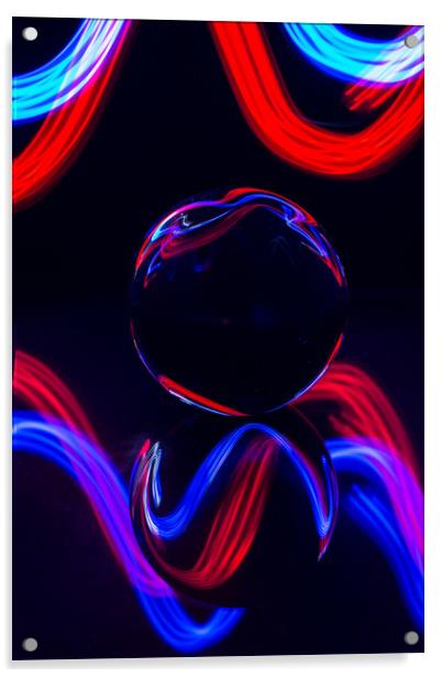 The Light Painter 6 Acrylic by Steve Purnell