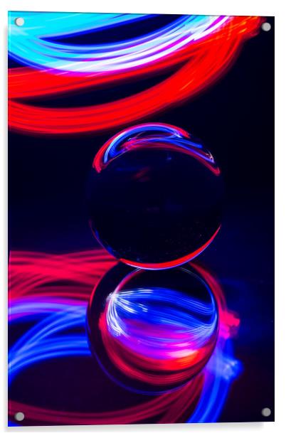 The Light Painter 7 Acrylic by Steve Purnell