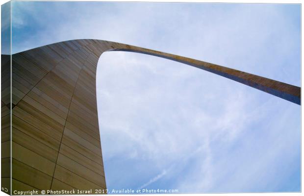 Gateway Arch St. Louis Canvas Print by PhotoStock Israel
