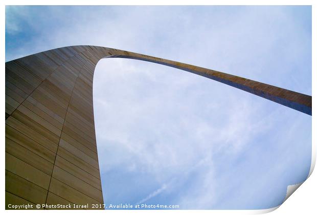 Gateway Arch St. Louis Print by PhotoStock Israel