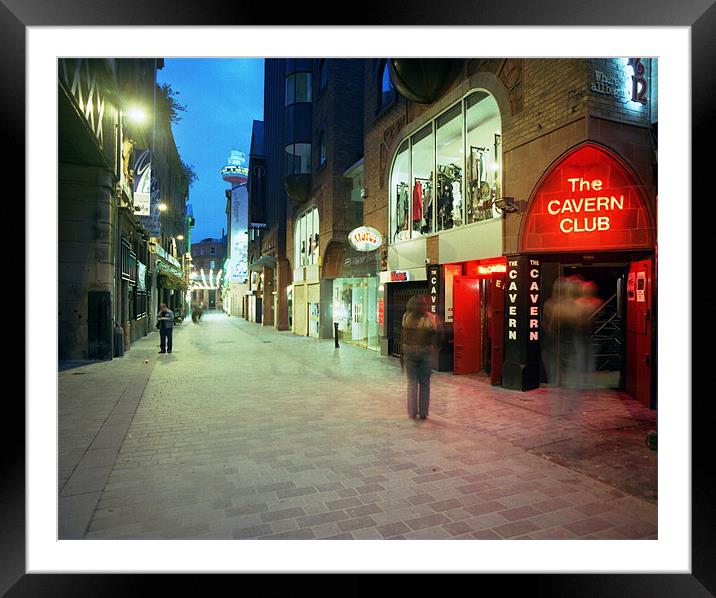 The Cavern Club, Liverpool Framed Mounted Print by graham young